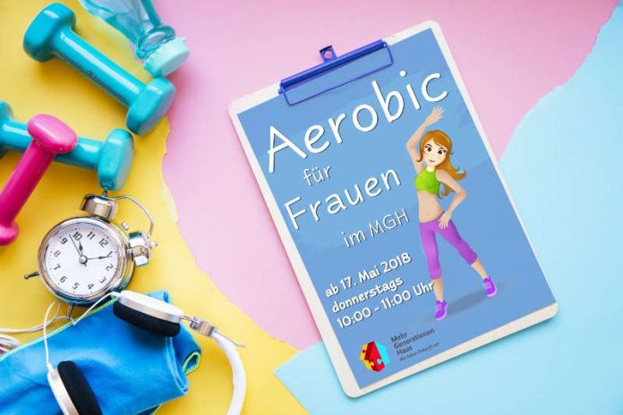 Kurs Aerobic nur für Frauen ab 17.05.18 Veranstaltungshinweis (Quelle: freepik.com/MGH, gemeinfrei)
