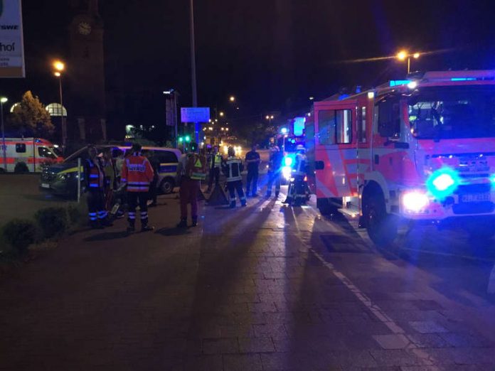 In einem Kanal wurden Personen vermutet (Foto: Feuerwehr Wiesbaden) In einem Kanal wurden Personen vermutet (Foto: Feuerwehr Wiesbaden)