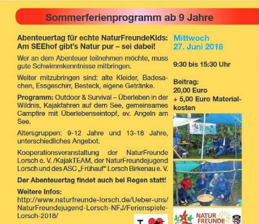 Abenteuertag für echte NaturFreundeKids
