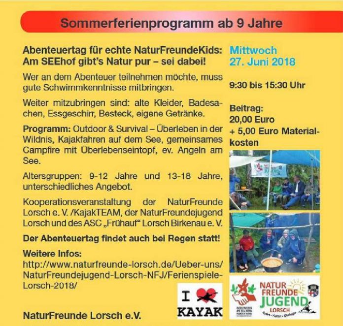 Abenteuertag für echte NaturFreundeKids