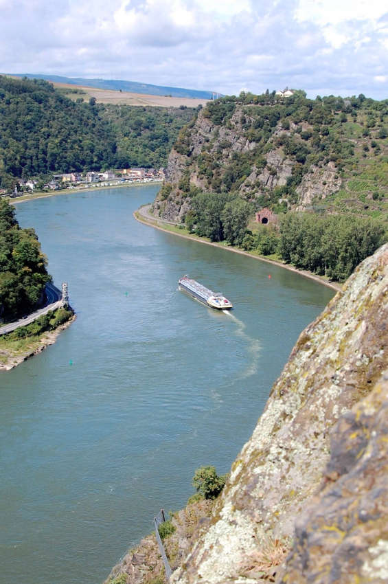 Die Loreley, ein Schieferfelsen im UNESCO-Welterbe Oberes Mittelrheintal (Foto: Pixabay)