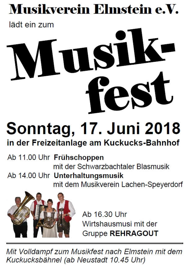 Musikfest Musikverein Elmstein