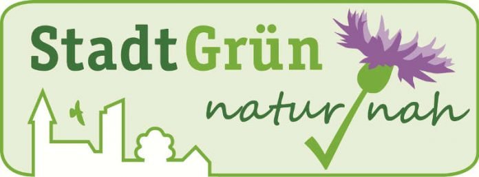 Logo StadtGrün naturnah (Quelle: Kommunen für biologische Vielfalt e.V.)