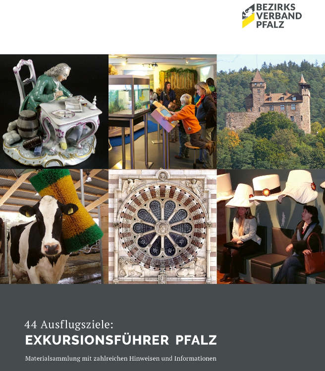 Stellt Lehrkräften und Interessierten 44 Ausflugsziele vor: Exkursionsführer Pfalz (Quelle: BV Pfalz)