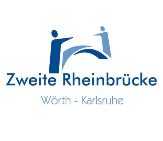 Logo des Aktionsbündnisses "Zweite Rheinbrücke Wörth-Karlsruhe