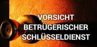 Vorsicht vor betrügerischen Schlüsseldiensten