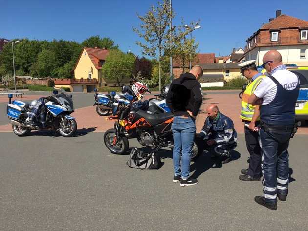 Kontrolle am Edersee bei absolutem Traumwetter