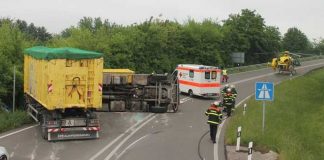 A 650, Verkehrsunfall mit Lkw an der Autobahnanschlussstelle Maxdorf