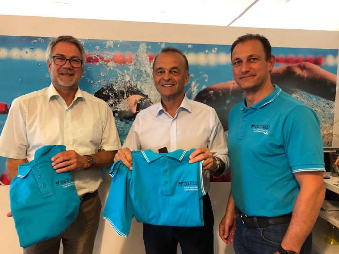 von links Rudolf Storck, Schulsportreferent bei der ADD, Landrat Dr Fritz Brechtel, Ralf Eggers, Sportwissenschaftler Uni LD (Foto: Kreisverwaltung Germersheim) von links Rudolf Storck, Schulsportreferent bei der ADD, Landrat Dr Fritz Brechtel, Ralf Eggers, Sportwissenschaftler Uni LD (Foto: Kreisverwaltung Germersheim)
