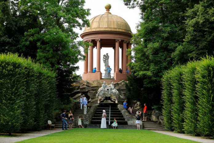 Apolltempel im Schlossgarten (Foto: SSG Pressebild/Thomas Wagner/www.miketraffic.com)