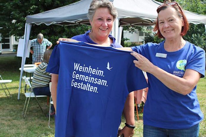 Treffen im „Quartier 2020“ (Foto: Stadt Weinheim)