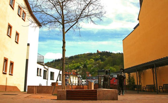 Die Stadtwerke Weinheim haben den dritten Hotspot ihres „City WLAN“ eingerichtet (Foto: Stadtwerke Weinheim GmbH)