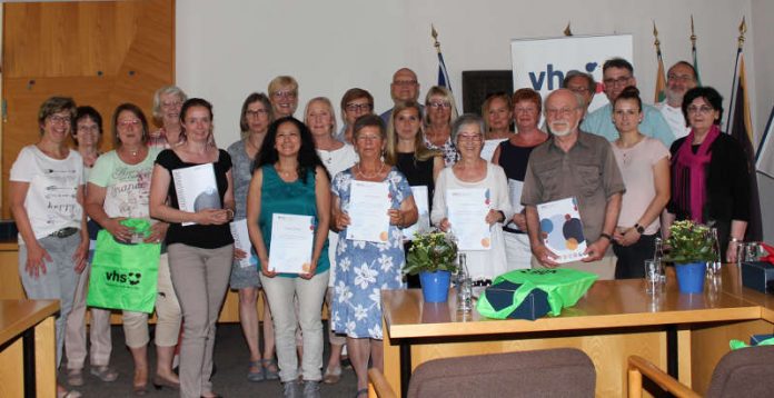 Ehrung der Referenten (Foto: Kreisverwaltung Germersheim)