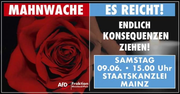 Mahnwache für Susanna Veranstaltungshinweis