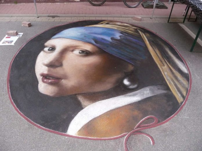 Madonnari-Malerei (Quelle: Stadt Speyer)