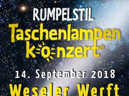 Plakat zum Taschenlampenkonzert 2018 (Quelle: Stadt Frankfurt)