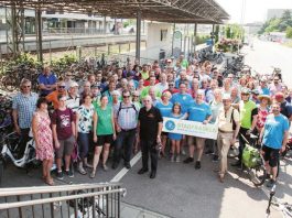 Gelungener Auftakt in Walldorf (Foto: Landratsamt Rhein-Neckar-Kreis)