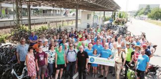 Gelungener Auftakt in Walldorf (Foto: Landratsamt Rhein-Neckar-Kreis)