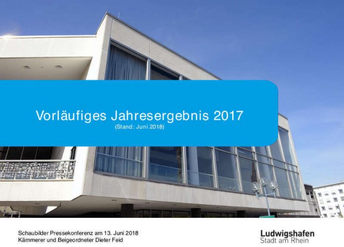 Vorstellung des vorläufigen Jahresergebnisses 2017 (Quelle: Stadt Ludwigshafen)
