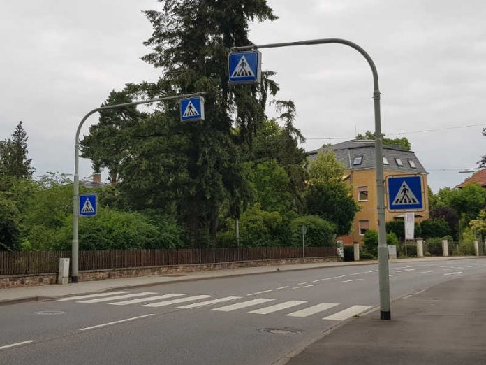 Zebrastreifen in Salinenstraße Zebrastreifen Salinenstraße