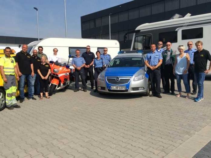 Die Crew des Aktionstages Safe Holiday in Butzbach Die Crew des Aktionstages Safe Holiday in Butzbach