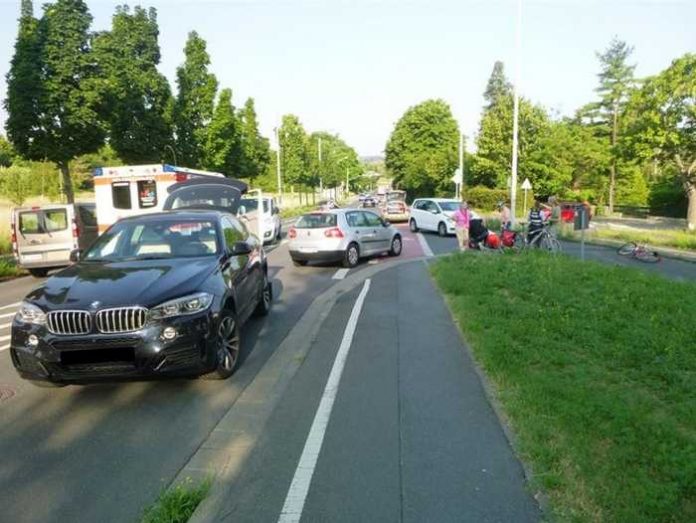 Unfall mit Fahrradbeteiligung