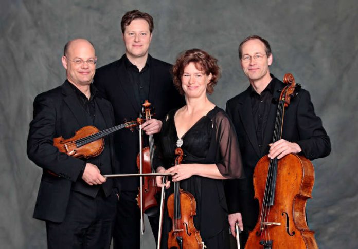 Sie gehören zu den besten der Welt: Das Mandelring Quartett. (Foto: Uwe Arens) Sie gehören zu den besten der Welt: Das Mandelring Quartett. (Foto: Uwe Arens)