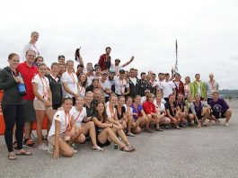 Am 5. Wettkampftag der European Universities Games in Coimbra gab es die ersten Medaillen für Studierende Deutscher Hochschulen. Gleich vier Mal Gold, sechs Mal Silber und drei Mal Bronze fuhren die Ruderinnen und Ruderer ein. (Foto: adh)