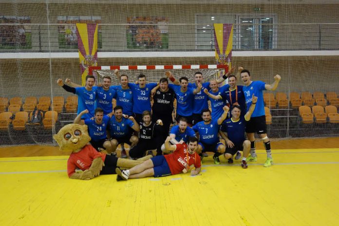 Gold ging an die Uni Bochum Herren 3 im Handball (Foto: adh)