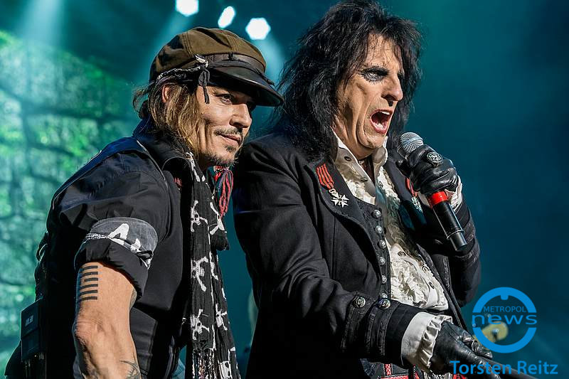 Die Hollywood Vampires in der Frankfurter Festhalle (Foto: Torsten Reitz)