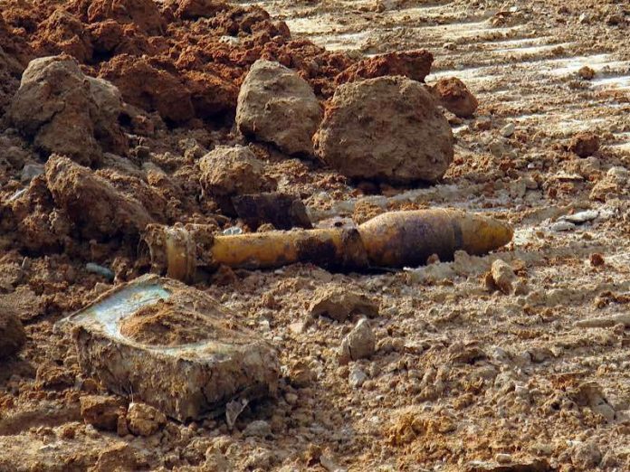 Aufgefundene Kampfmittel (Foto: Stadtverwaltung Neustadt) Aufgefundene Kampfmittel (Foto: Stadtverwaltung Neustadt)
