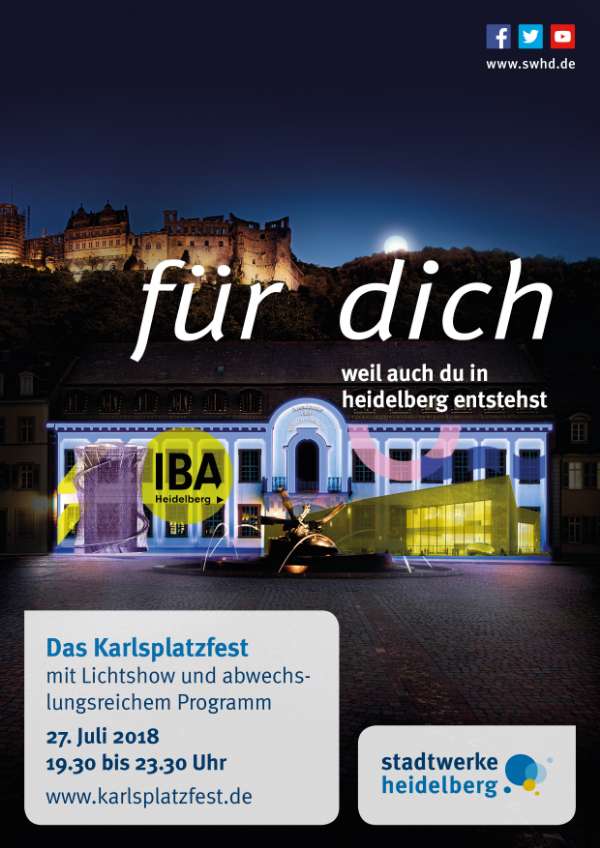 Heidelberg: Karlsplatzfest 2018 Veranstaltungshinweis
