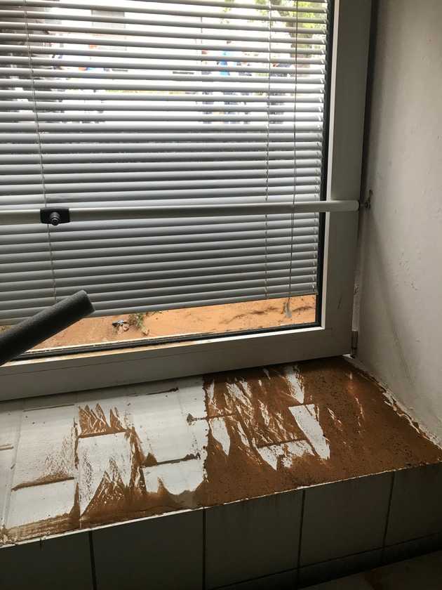 Keller waren unter Wasser gesetzt Keller waren unter Wasser gesetzt