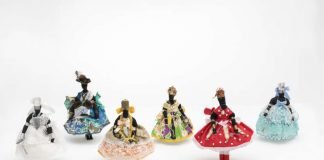 Orixa-Textilpuppen aus der Sammlung des Weltkulturen Museums (Foto: Wolfgang Günzel)