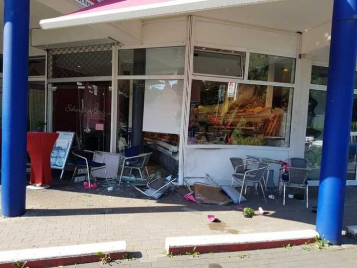 Unfallbeschädigte Bäckerei Unfallbeschädigte Bäckerei
