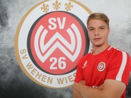 Für ein Jahr von Werder ausgeliehen: Niklas Schmidt (Foto: svww.de)