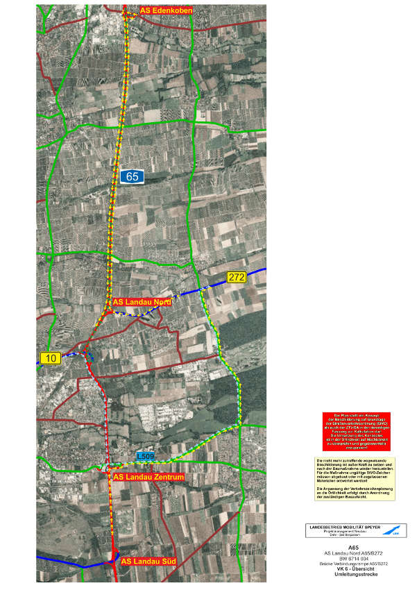 Verkehrskonzept (Quelle: LBM Speyer) Verkehrskonzept (Quelle: LBM Speyer)