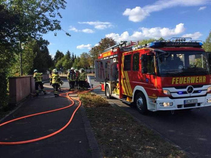 Einsatz der freiwilligen Feuerwehr Brühl