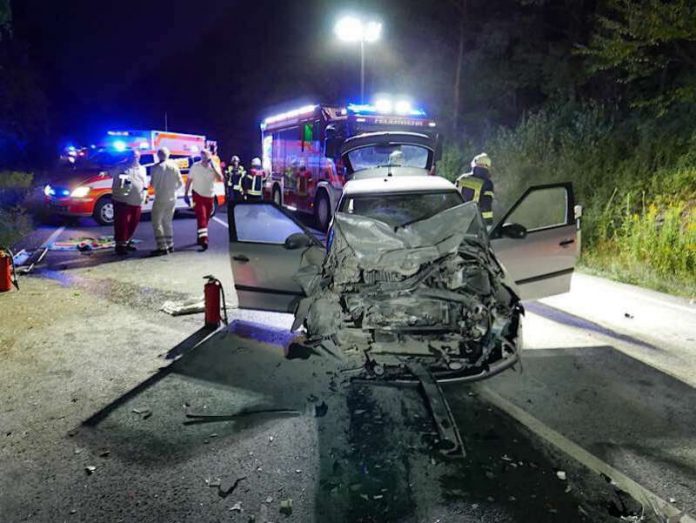 Eine Person wurde getötet (Foto: Feuerwehr Darmstadt)