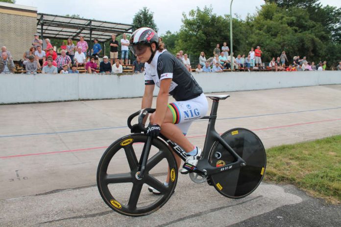 Die amtierende Weltmeisterin und Olympiasiegerin Miriam Welte geht am 16. August auf der Radrennbahn in Ludwigshafen-Friesenheim an den Start (Foto: Michael Sonnick)