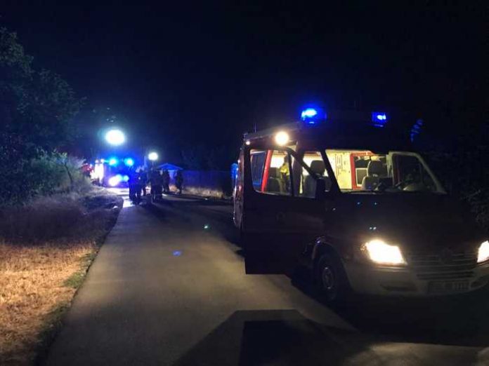 Einsatz Flächenbrand - Quelle: Feuerwehr Brühl Einsatz Flächenbrand - Quelle: Feuerwehr Brühl