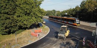 Sanierungsarbeiten Durlacher Allee Südseite (Foto: VBK)