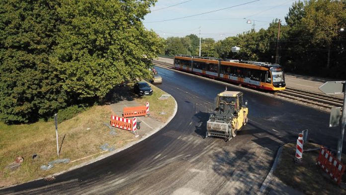 Sanierungsarbeiten Durlacher Allee Südseite (Foto: VBK)