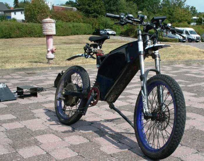 Sichergestelltes E-Bike