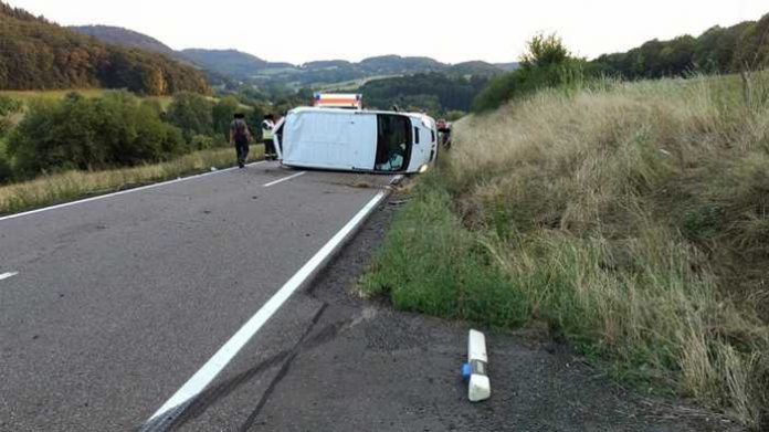 Verkehrsunfall Kastenwagen Verkehrsunfall Kastenwagen