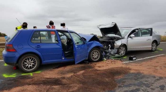 Übersicht Unfallfahrzeuge