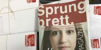 Die Messezeitung Sprungbrett (Foto: LUKOM)