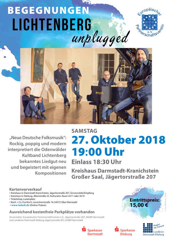 Lichtenberg unplugged Veranstaltungshinweis