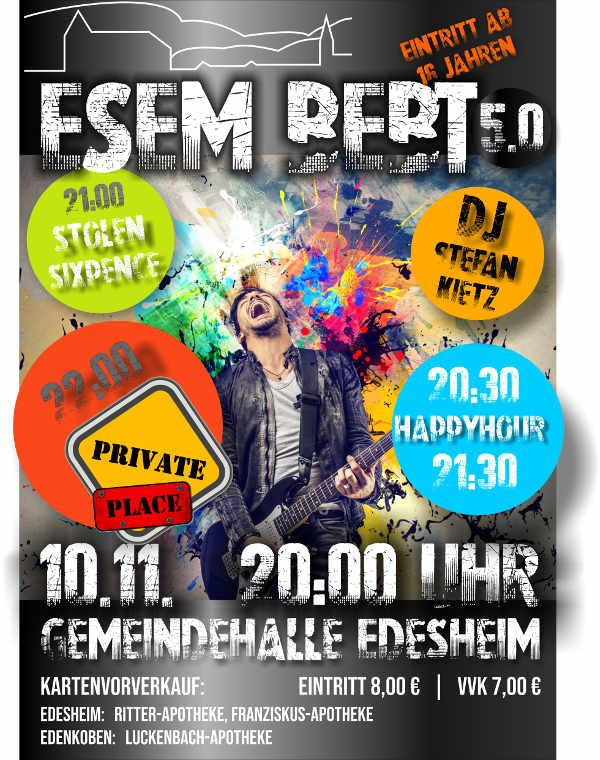 Esem bebt Veranstaltungshinweis