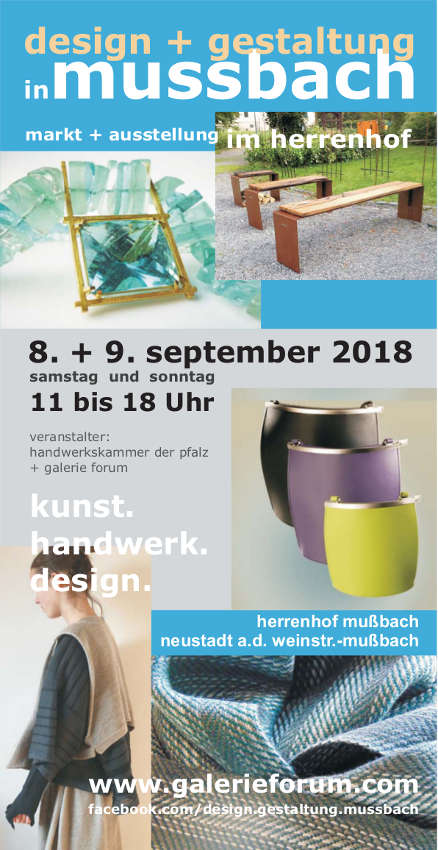 design+gestaltung Veranstaltungshinweis
